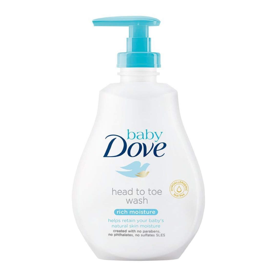 DOVE BABY HEAD TO TOE WASH RICH MOISTURE 200ML